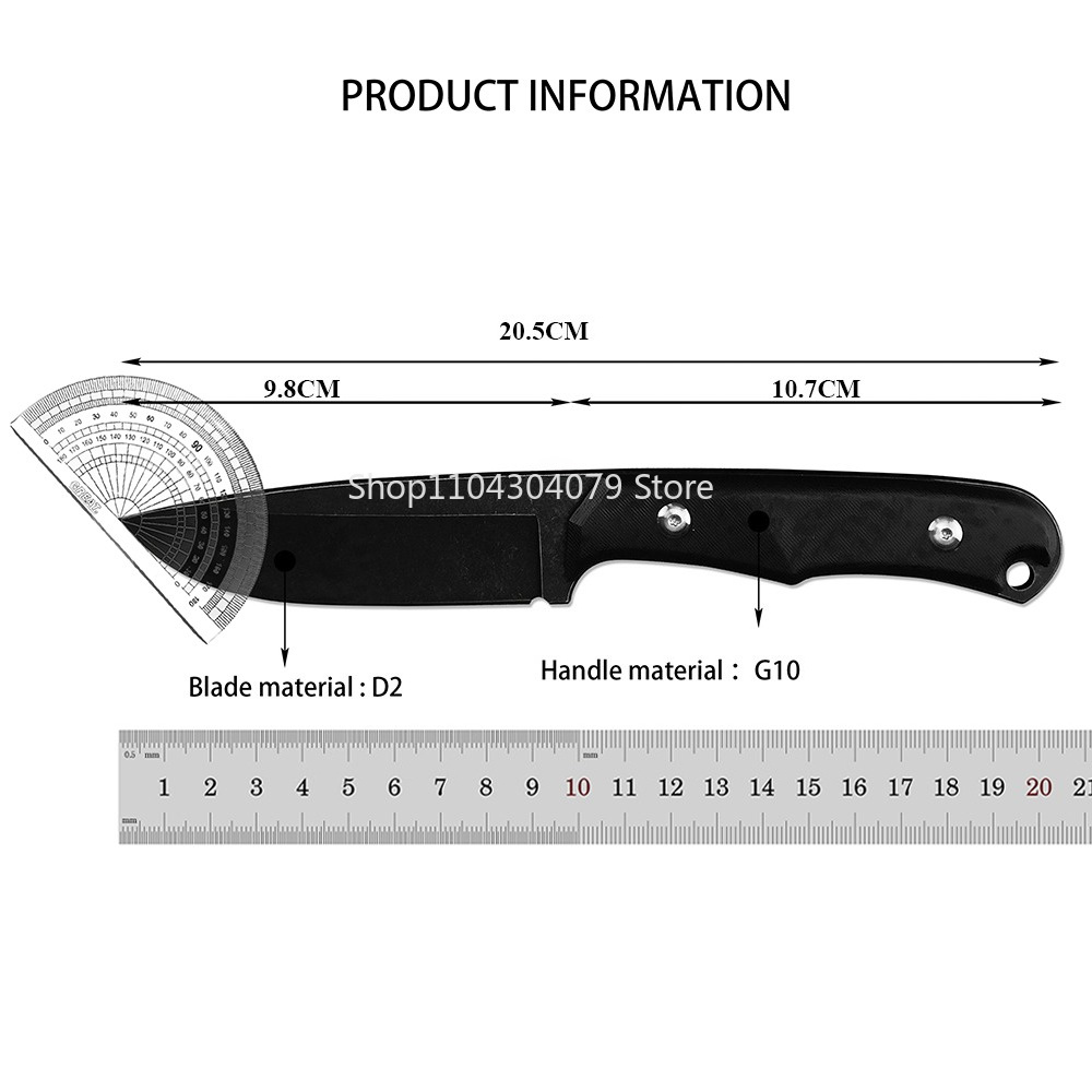 고경도 아웃도어 고정날 유틸리티 나이프 백패킹 하이킹  - Bushcraft Knife Fixed 리뷰 및 가격
