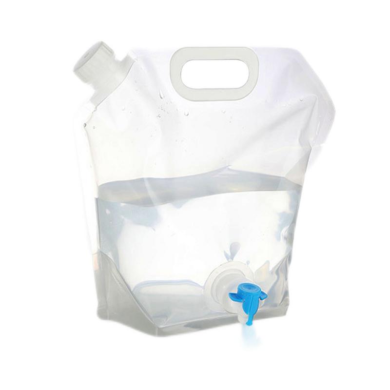 수도꼭지가 있는 캠핑 물 가방, 접이식 물 저장 용기, - Water Bag Collapsible 리뷰 및 가격