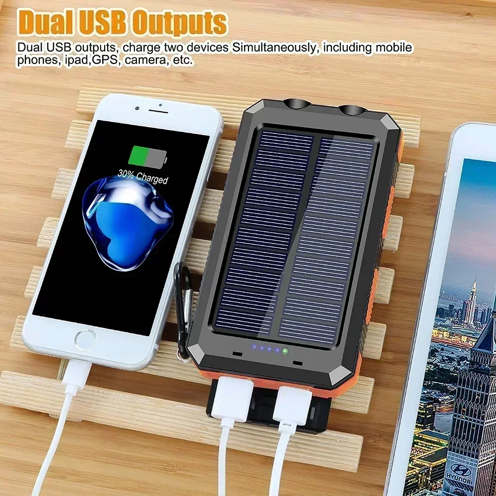 50000mAh 태양 광 보조베터리 휴대용 충전 Pov - Solar Emergency Charger 리뷰 및 가격