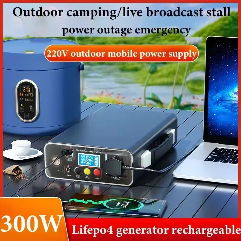 휴대용 발전기 300W 220V, 333Wh, 9000 - Solar Emergency Charger 리뷰 및 가격