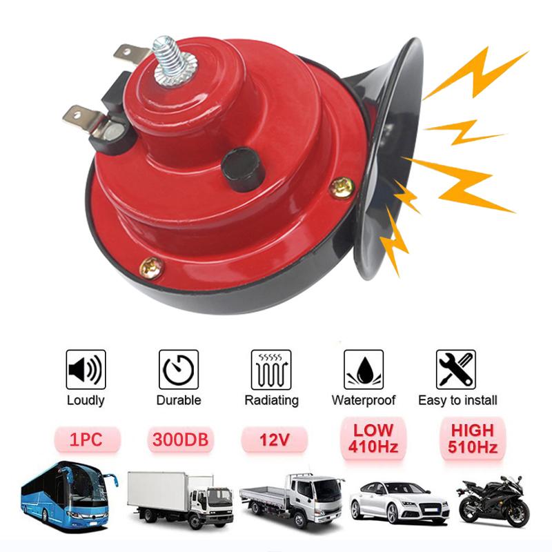 새로운 2개입 300DB 초강력 기차 경적, 12V 전 - Emergency Whistle Loud 리뷰 및 가격