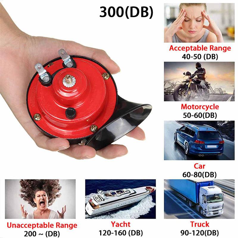 새로운 2개입 300DB 초강력 기차 경적, 12V 전 - Emergency Whistle Loud 리뷰 및 가격